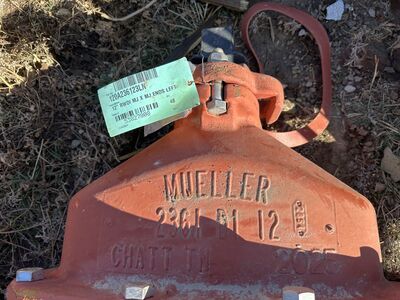Mueller gate valves