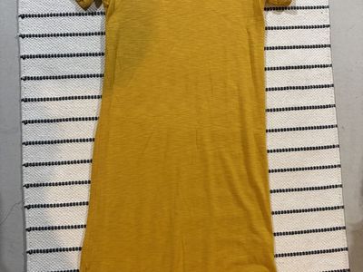 Yellow T-Shirt Dress