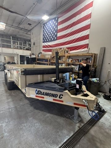 7x14 Dump Trailer Rental – 14K GVWR – Haul Dirt, Gravel, Debris - $80 half day