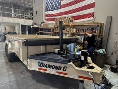 7x14 Dump Trailer Rental – 14K GVWR – Haul Dirt, Gravel, Debris - $80 half day