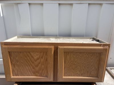 Kitchen cabinet great for extra storage