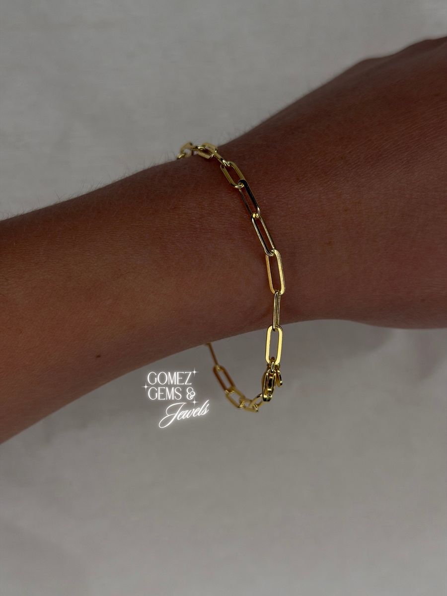 Sterling Silver Gold Plated Bracelet 