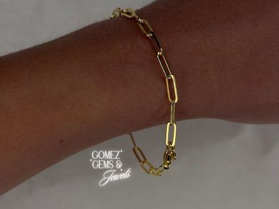 Sterling Silver Gold Plated Bracelet