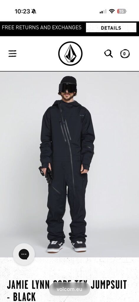 JAMIE LYNN GORE-TEX JUMPSUIT - BLACK
