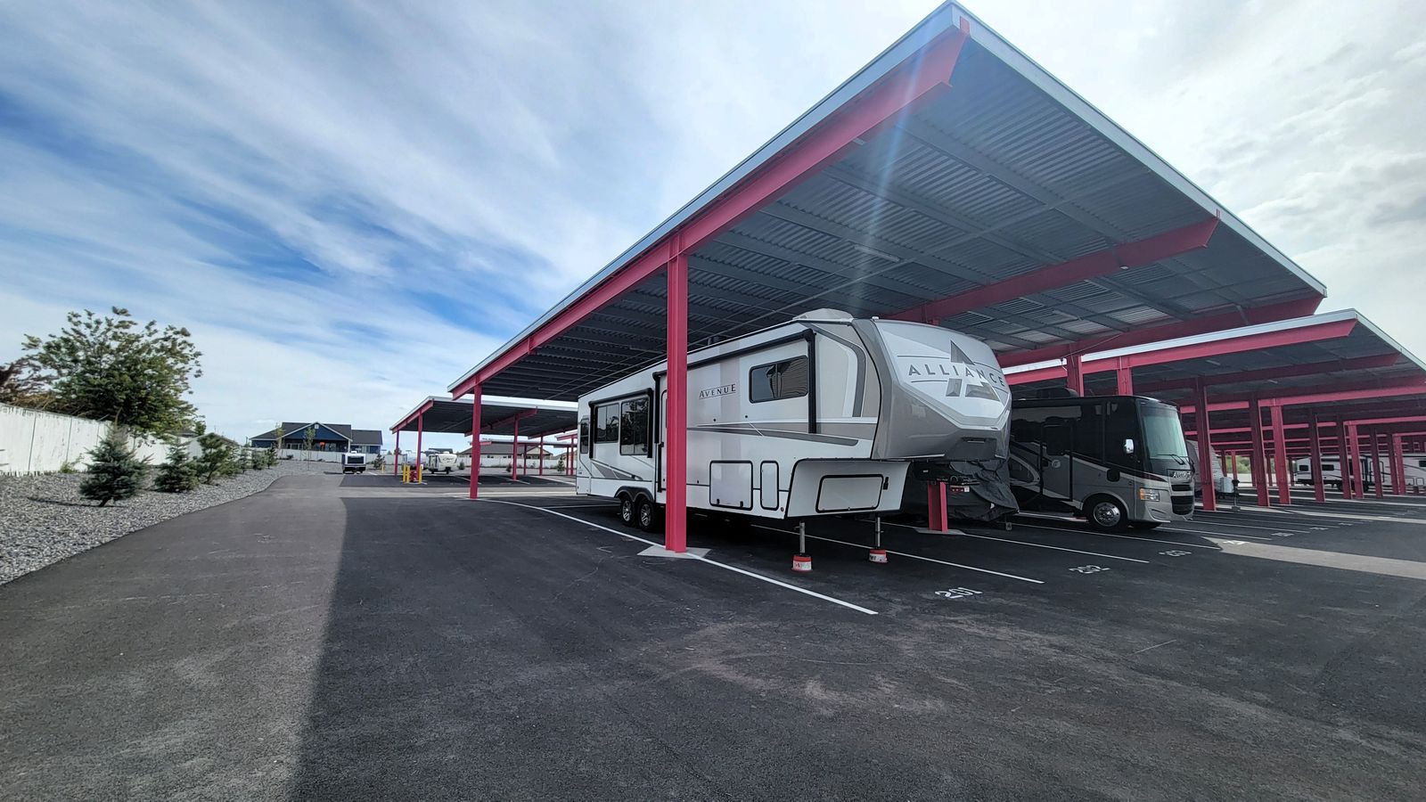 Brand-New Covered RV, Boat & Vehicle Storage in Clinton