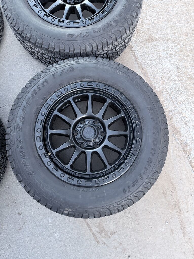 American Outlaw ( 6x5.5 Or 6x139.7 ) BFG 265/60R18