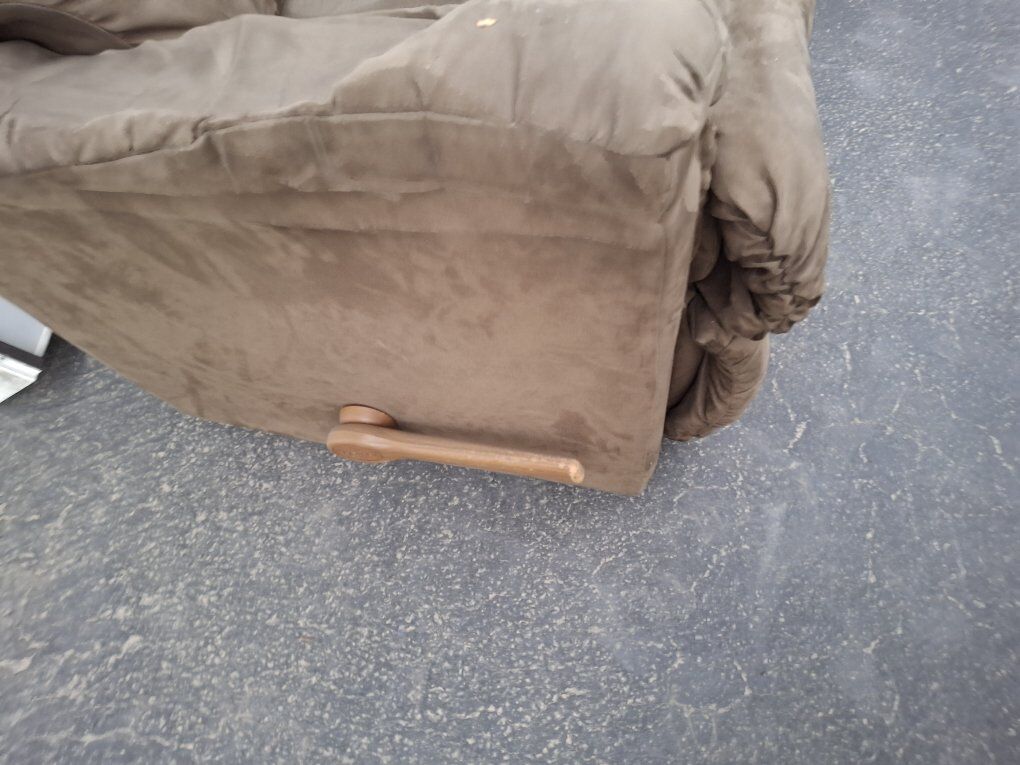 suede recliner  50