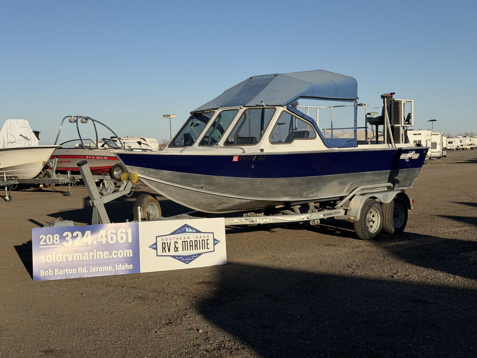 2002 FISH RITE JET BOAT 21’