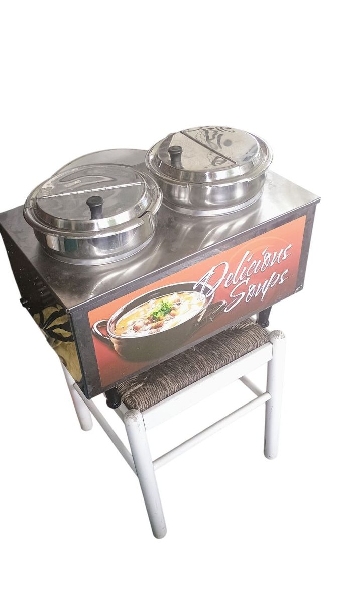 Restaurant style soup warmer