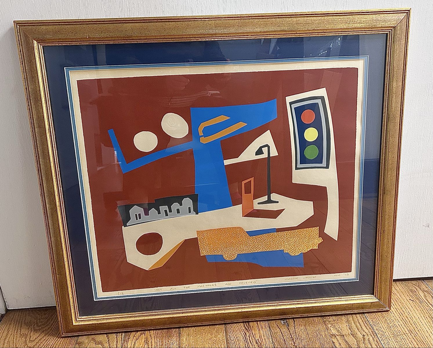 Original Lythogragh 1/12 Marvin Wolcik 1973