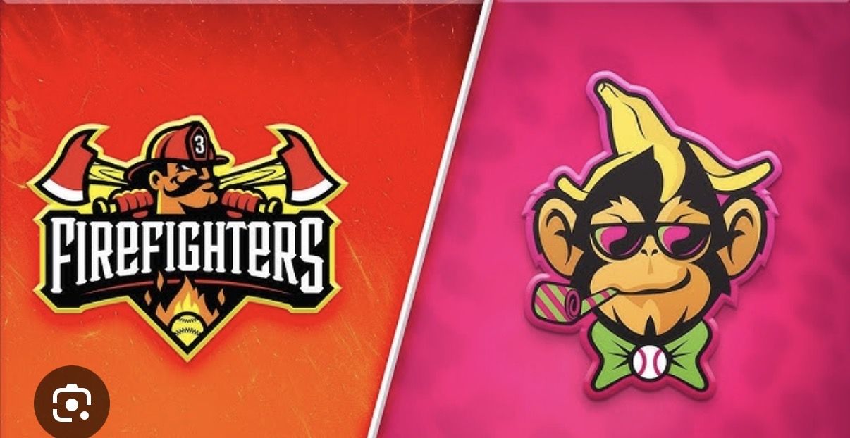 Banana Ball- Firefighters vs Party Animals- 2 tickets in Section 101