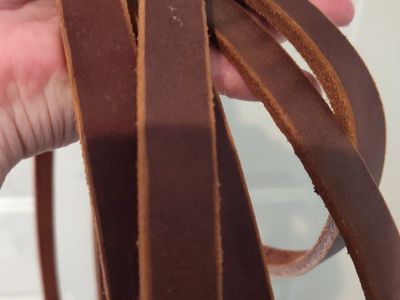 Brown split reins
