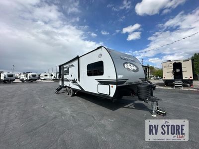 2026 Forest River RV Cherokee Grey Wolf Black Label 23MKBL Front Bedroom|Outdoor Kitchen|Rear Living Area|U Shaped