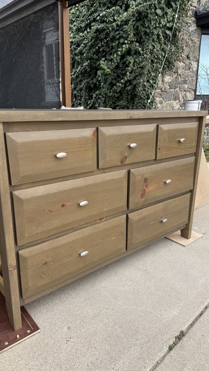 Solid Wood Dresser