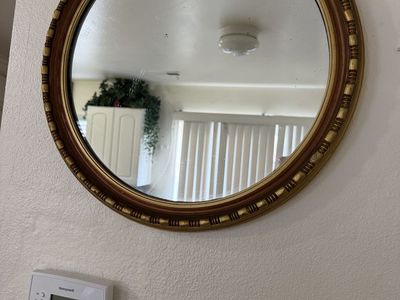 Vintage Round Mirror