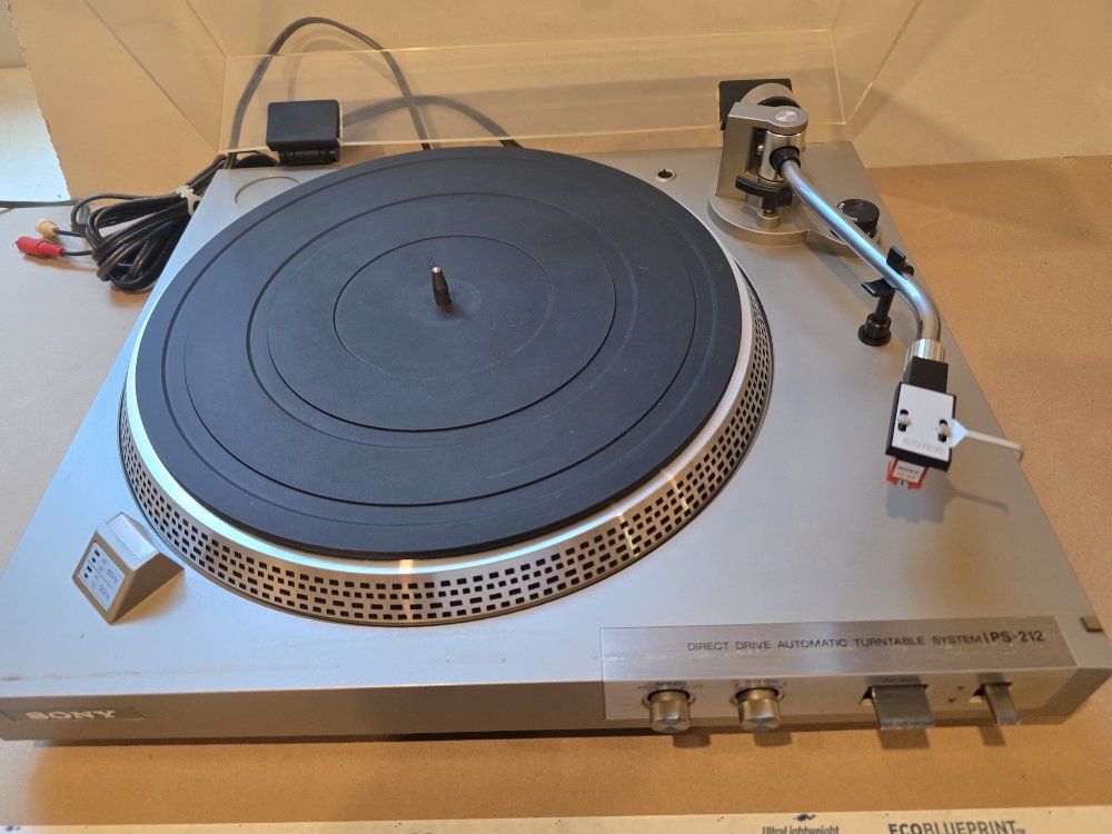 Sony PS-212 Direct Drive Automatic Turntable System Vintage Record Player