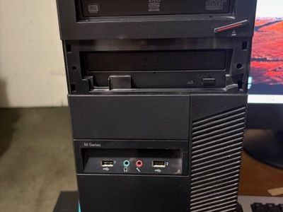Lenovo M series mid-size tower i5. Complete setup.