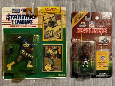 Detroit Lions Barry Sanders Rookie Starting Lineup