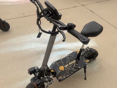 Go Bygo Electric Scooter with Seat - Adult Off-Road Commuter