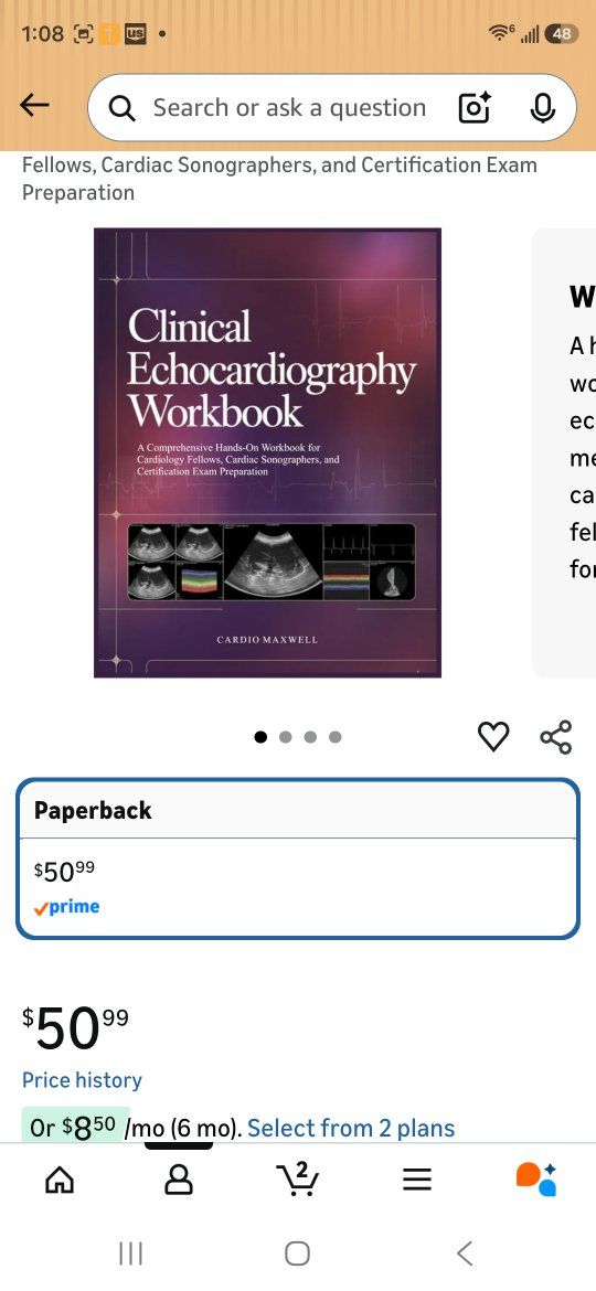 Echocardiography books! both brand new! Will Ship!