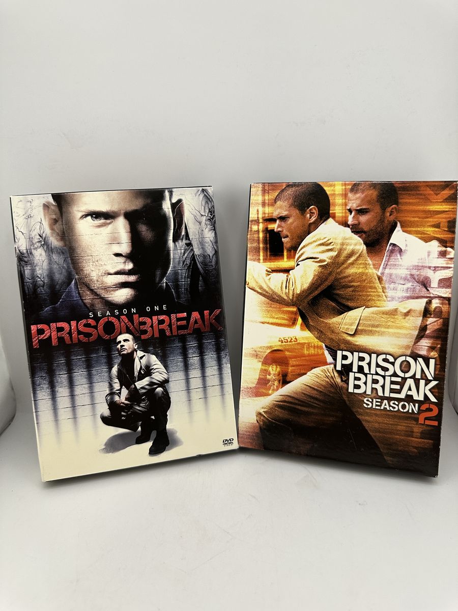 Prison Break Seasons 1 & 2 DVD Box Set Lot 12 Discs Wentworth Miller