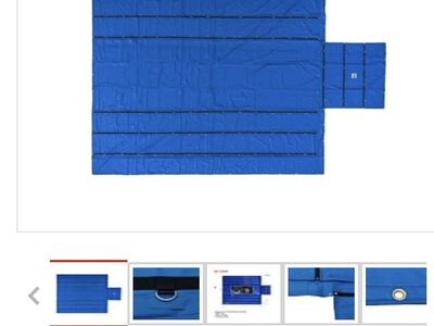 24 ft. x 27 ft. Flatbed Trailer Lumber Tarp NEW