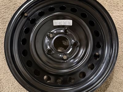 JEEP GLADIATOR 2020 - 2026 MOPAR SPARE RIM (STEEL/BLACK)