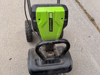 Greenworks Pro 80V 10 inch Cordless Tiller Cultivator, Tool Only, TL80L00