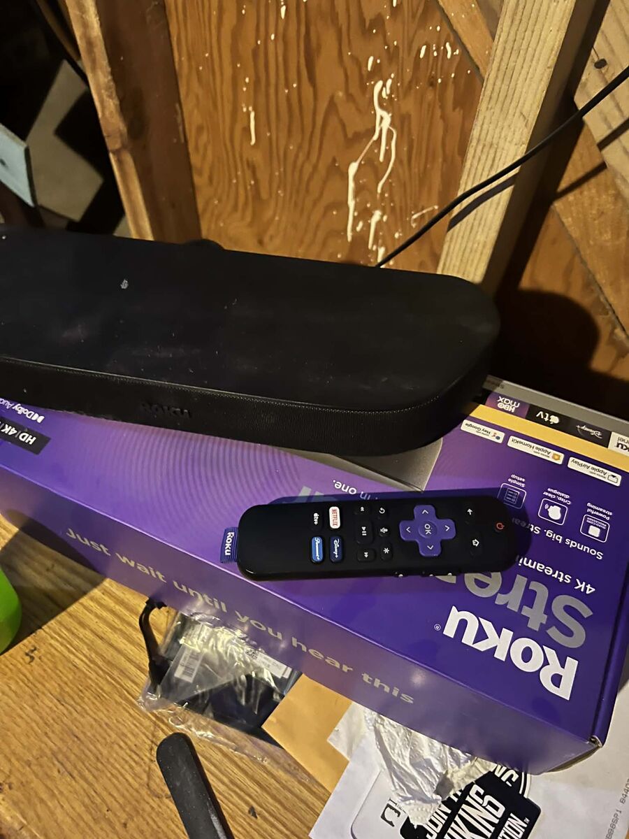 4k Roku Streambar w/remote