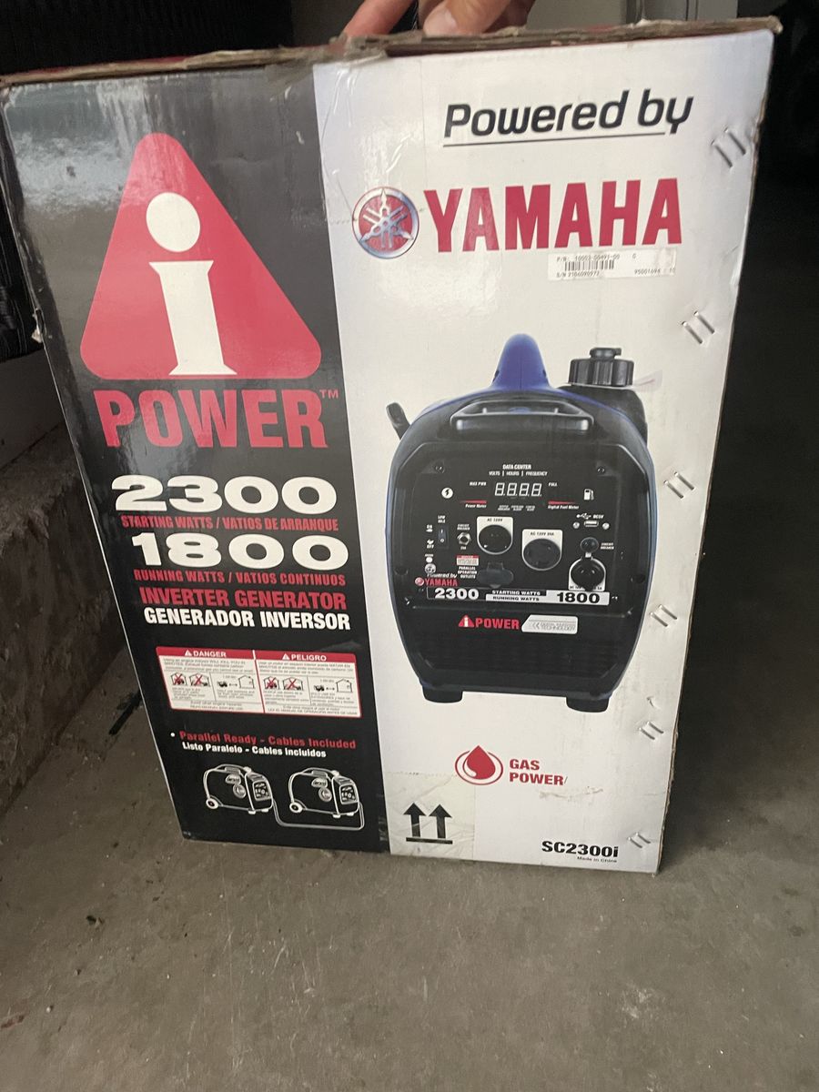 Yamaha iPower SC2300i 2300W/1800W Gas Powered Inverter Generator