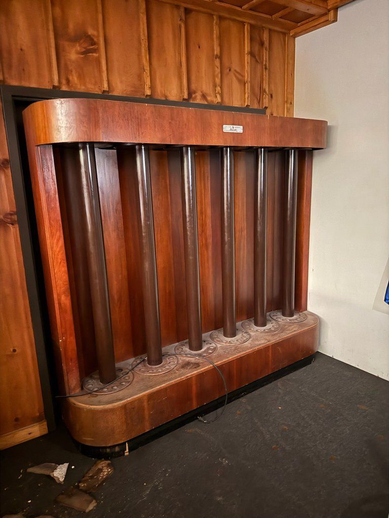 Brunswick cue rack