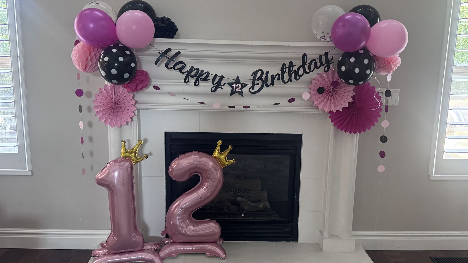 GIRL BDAY DECOR 12 YR OLD