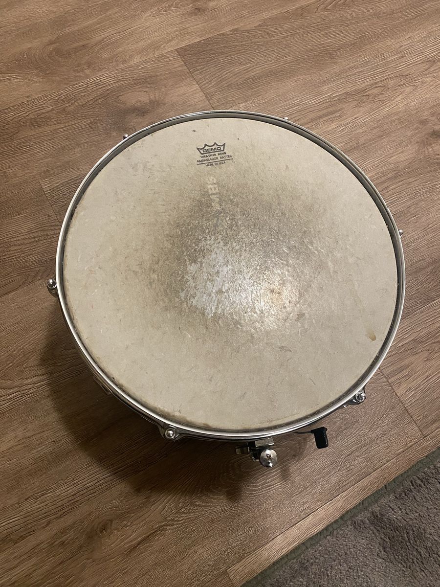 14” Snare Drum Aluminum with Remo Heads