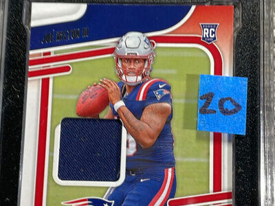 New England Patriots graded slabs