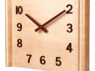 Wooden Wall Clock