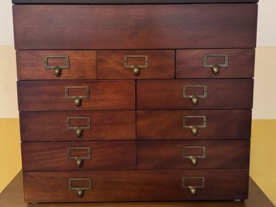 Vintage Apothecary Cabinet