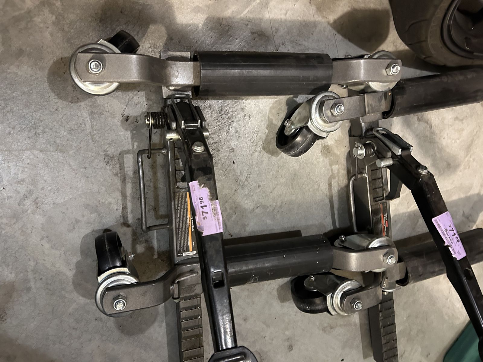 Set of 4 Wheel Jacks