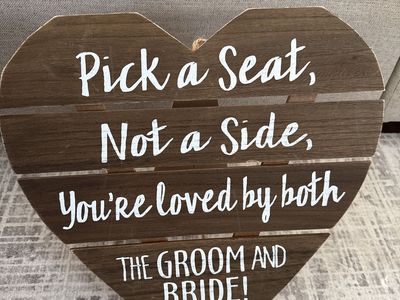 Wedding Sign