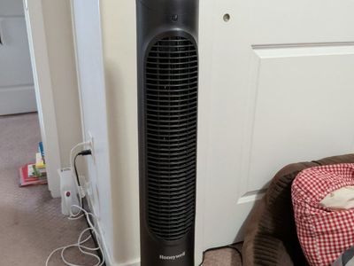 Honeywell QuietSet HYF290B 8-Speed Whole Room Tower Fan with Remote Control