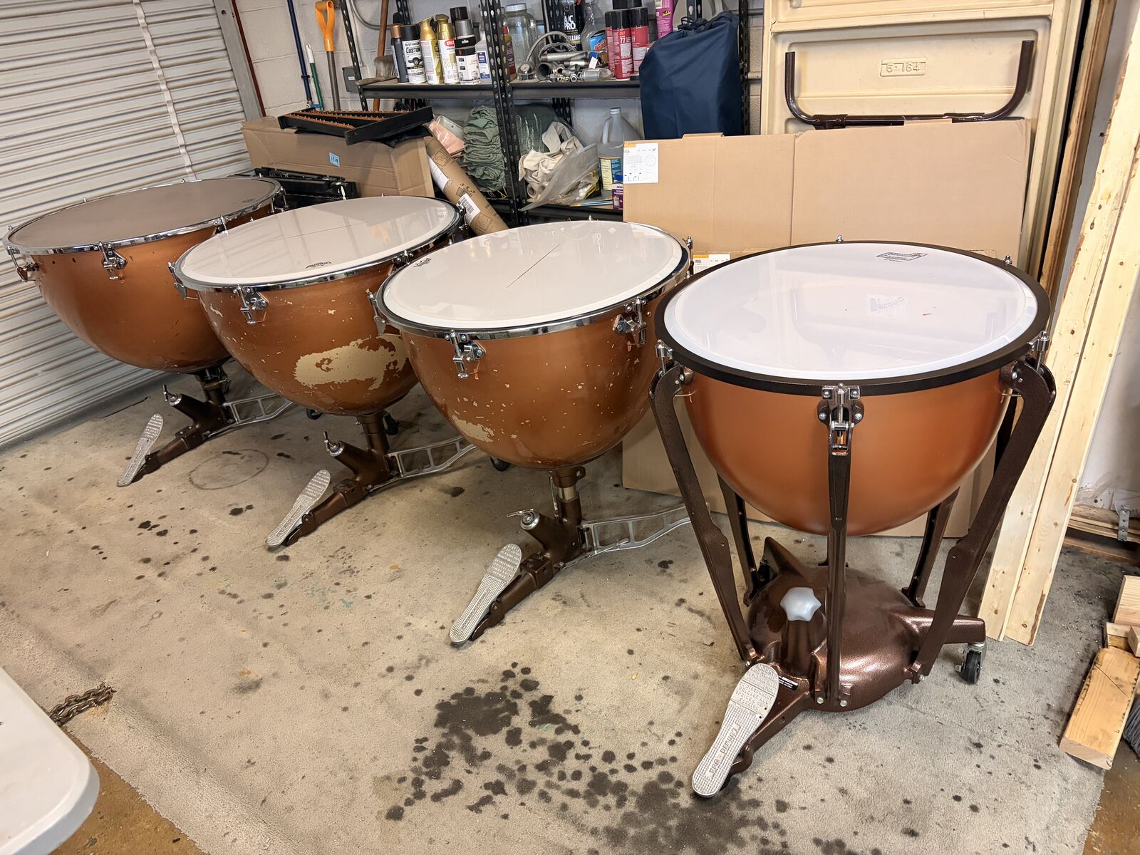 LudwIg Timpani Fiberglass Set Of 4