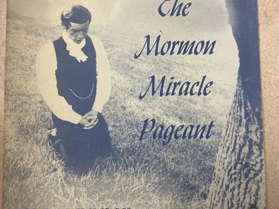 Souvenir program from the Manti Mormon Miracle Pageant