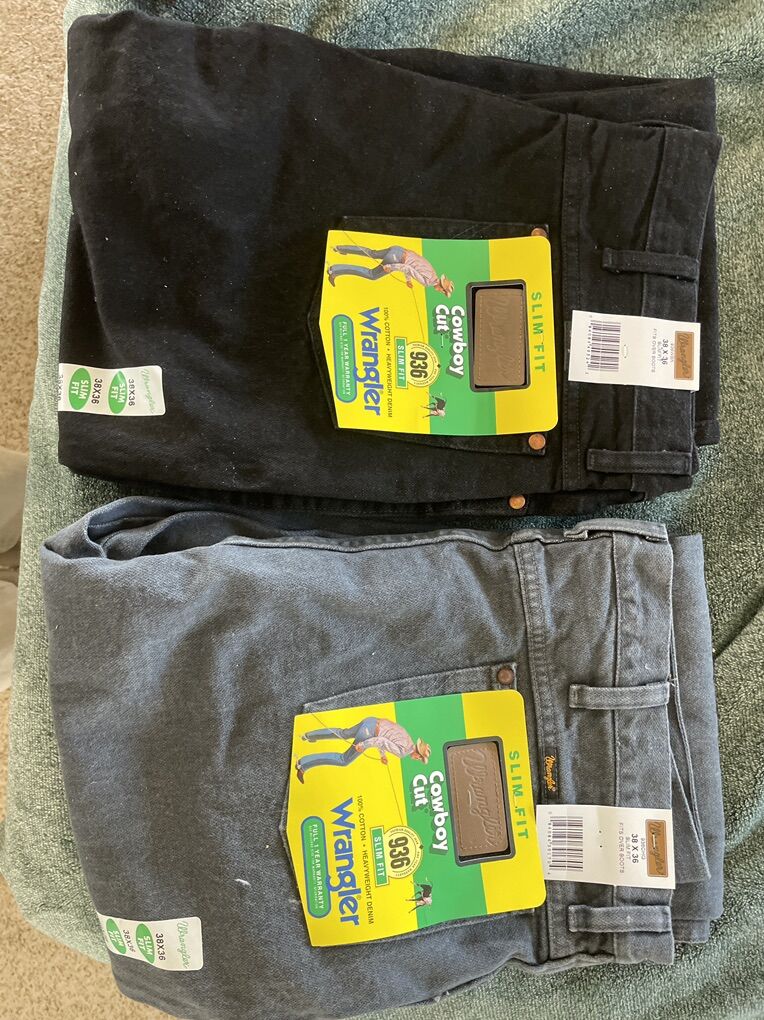 Men's Wrangler 936 slim fit Cowboy Cut jeans