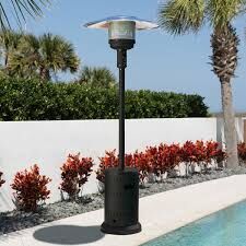 Fire Sense Propane Patio Heater, Matte Black, 37 lbs 1807363 #105306
