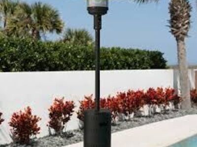 Fire Sense Propane Patio Heater, Matte Black, 37 lbs 1807363 #105306