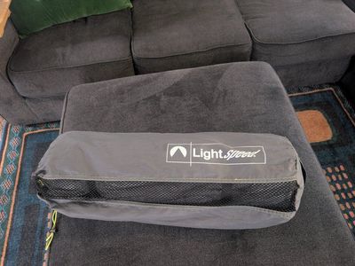 Lightspeed Self-Inflating Sleeping Pad about 75.25" x 25.5" x3"