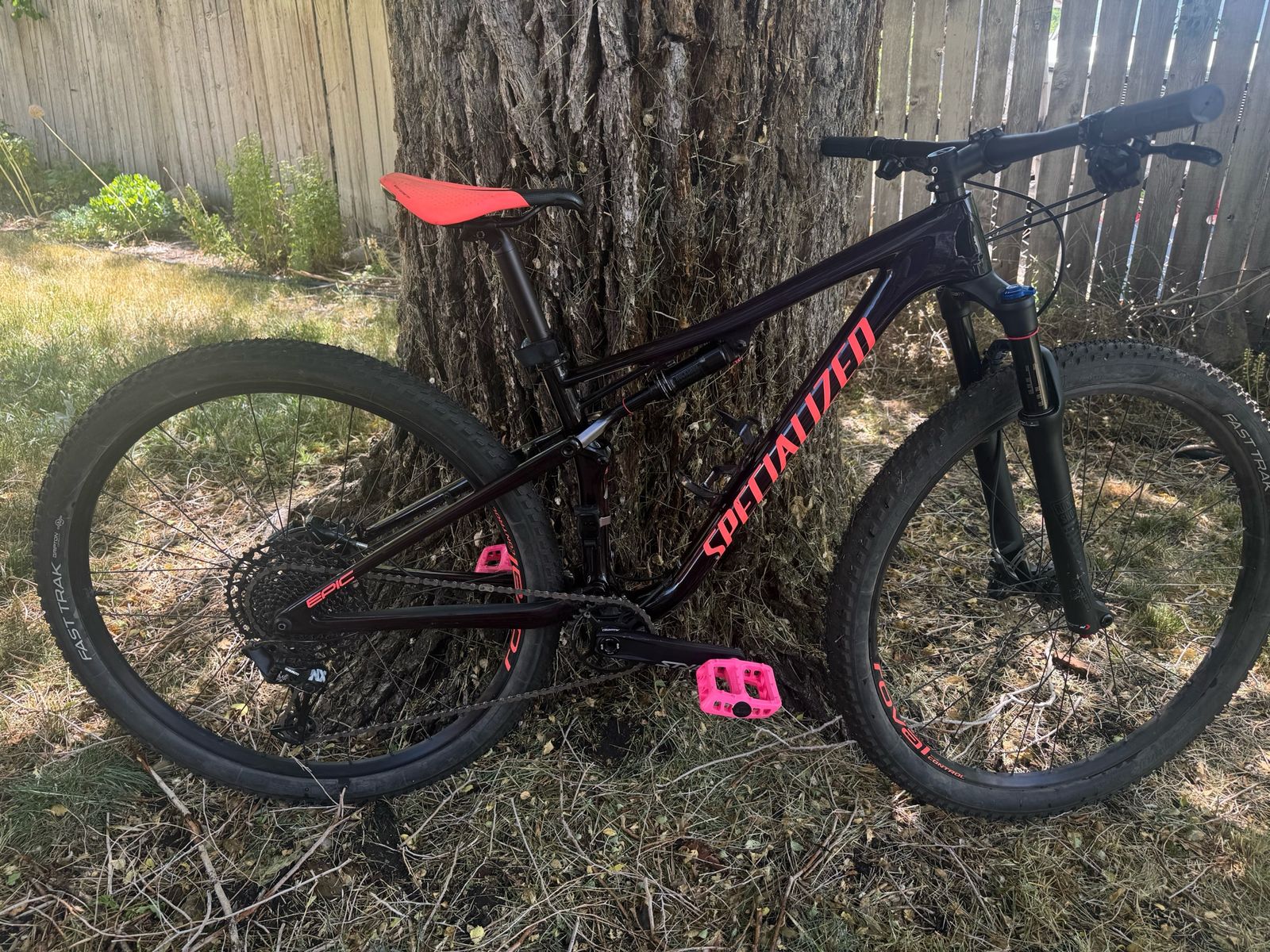 Women’s Specialized Carbon Epic mountain bike.