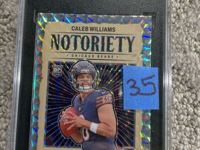 Caleb Williams Chicago Bears graded slabs