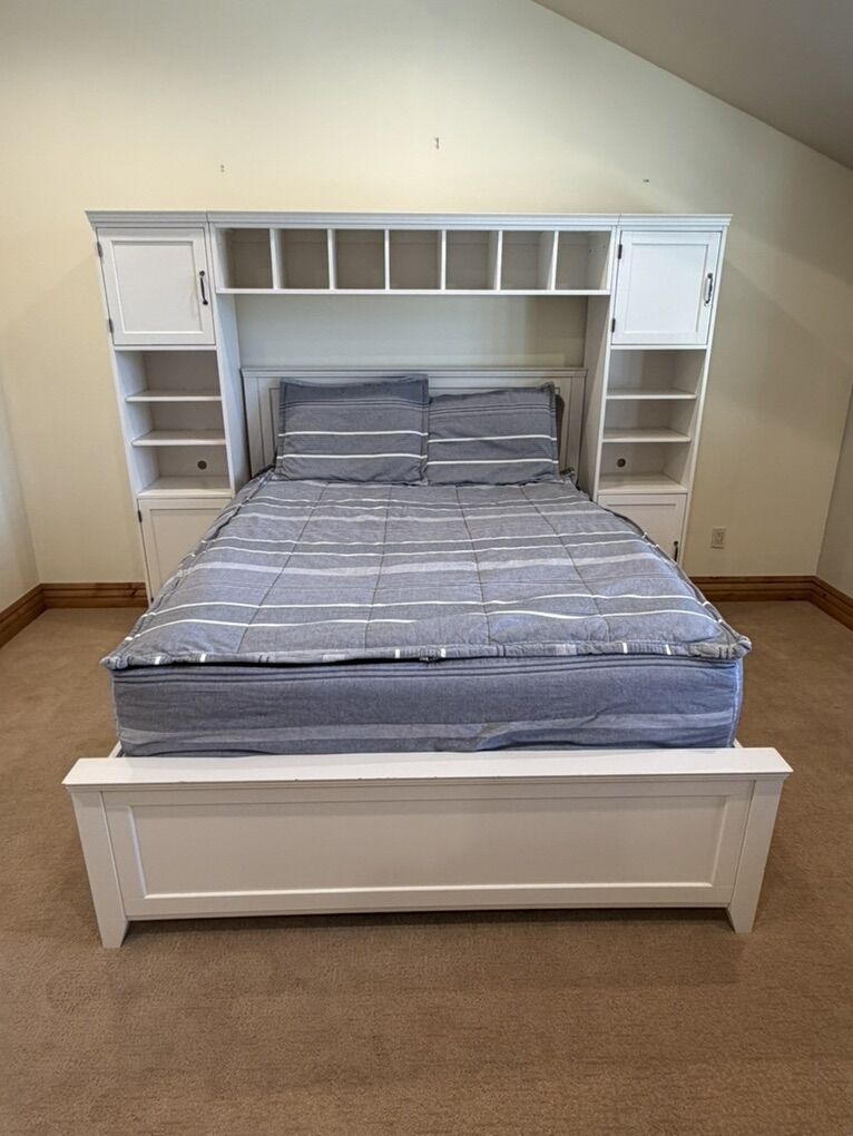 Pottery Barn Queen Bed