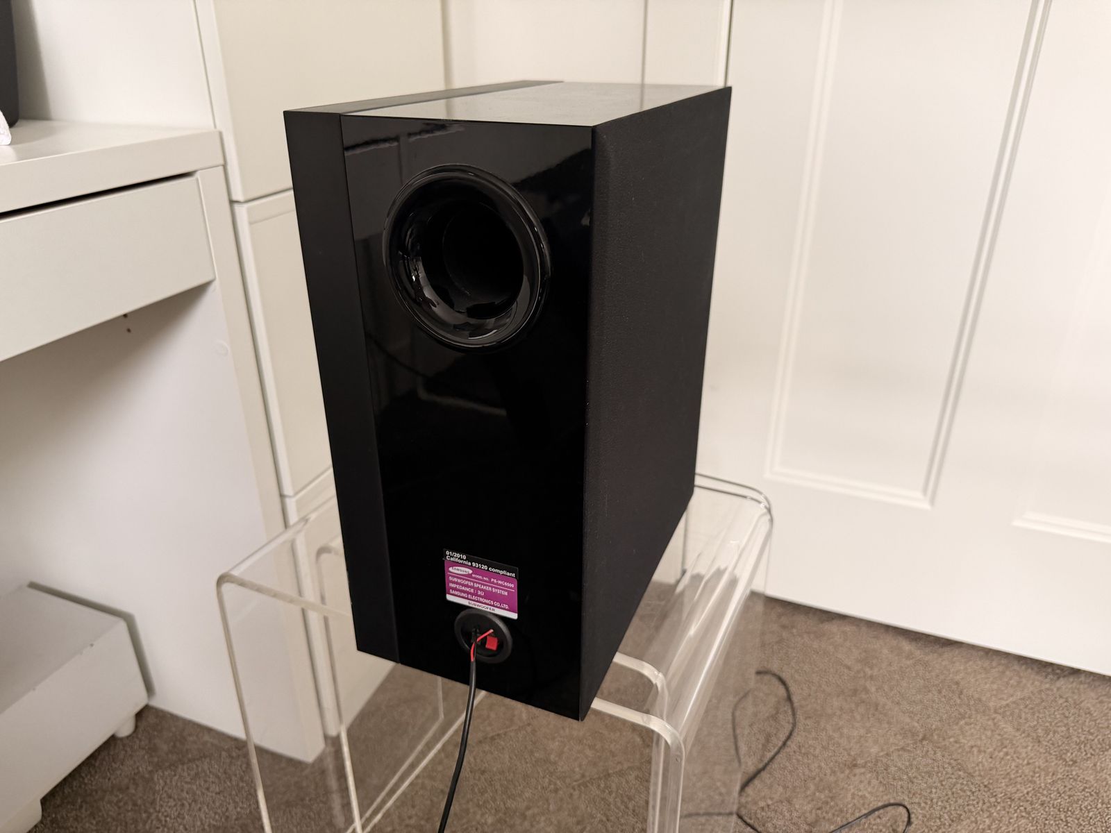 Samsung Powered Subwoofer (P5-WC6500) – Deep Bass – $30