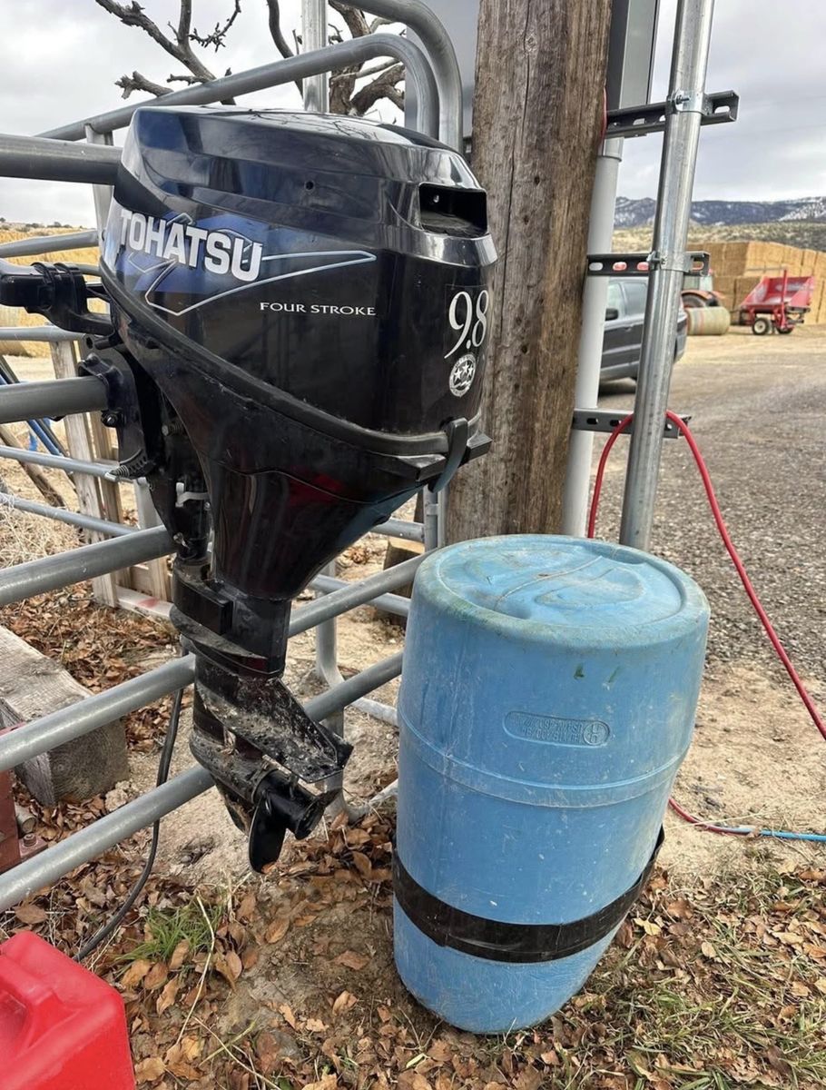 2012 Tohatsu Outboard with Inflatable Raft